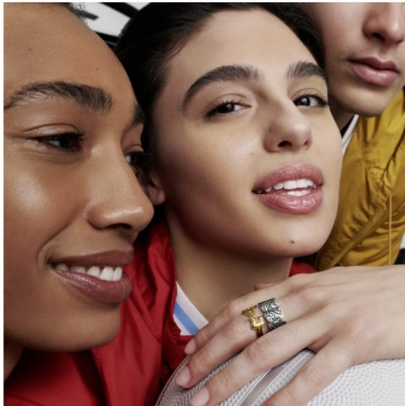 Wide Ring Keith Haring™ x Pandora Line Art Love and People brand new! - Picture 8 of 8